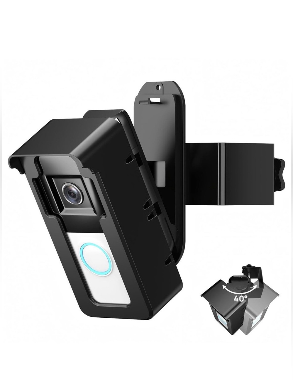 Ring Doorbell Mount No Drill: Blink
DoorBell Camera Adjustable Angle Holder - An
